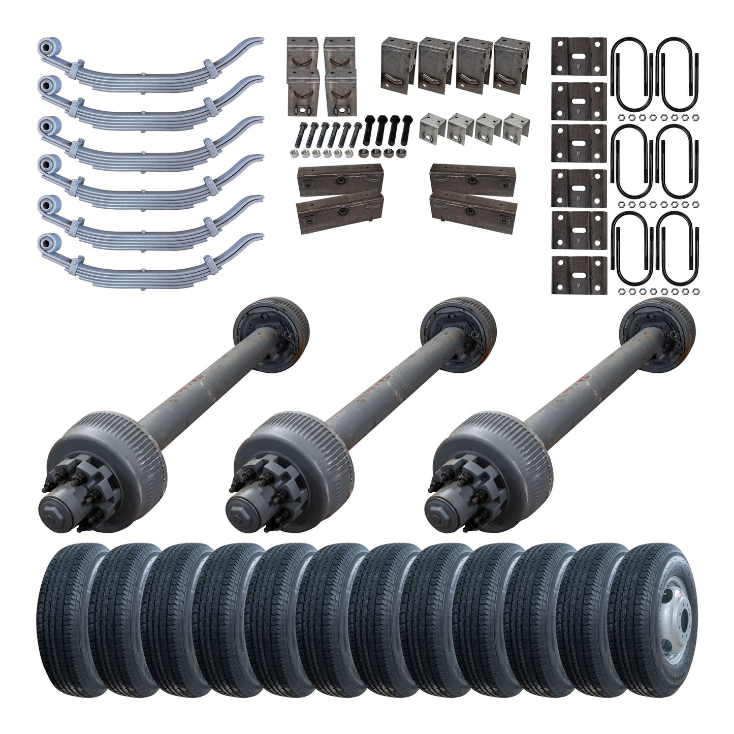 12,000 lb TK Triple Axle Kit - 36K Capacity (Axle Series)