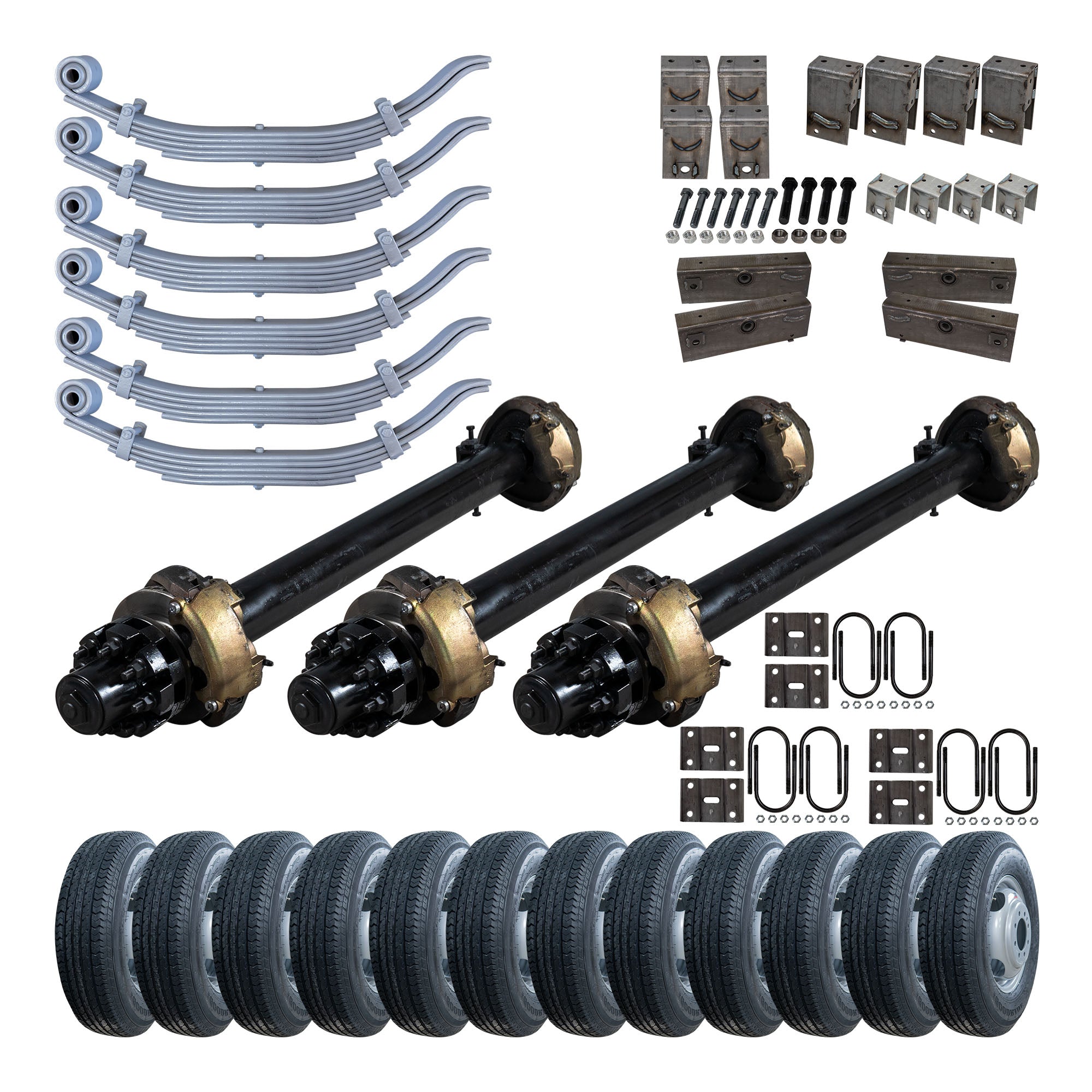 3500 lb Drop Trailer Axles