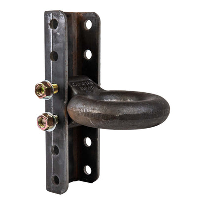 14K Forge Pintle Ring Trailer Coupler - 14000 lb Adjustable w/ channel - The Trailer Parts Outlet