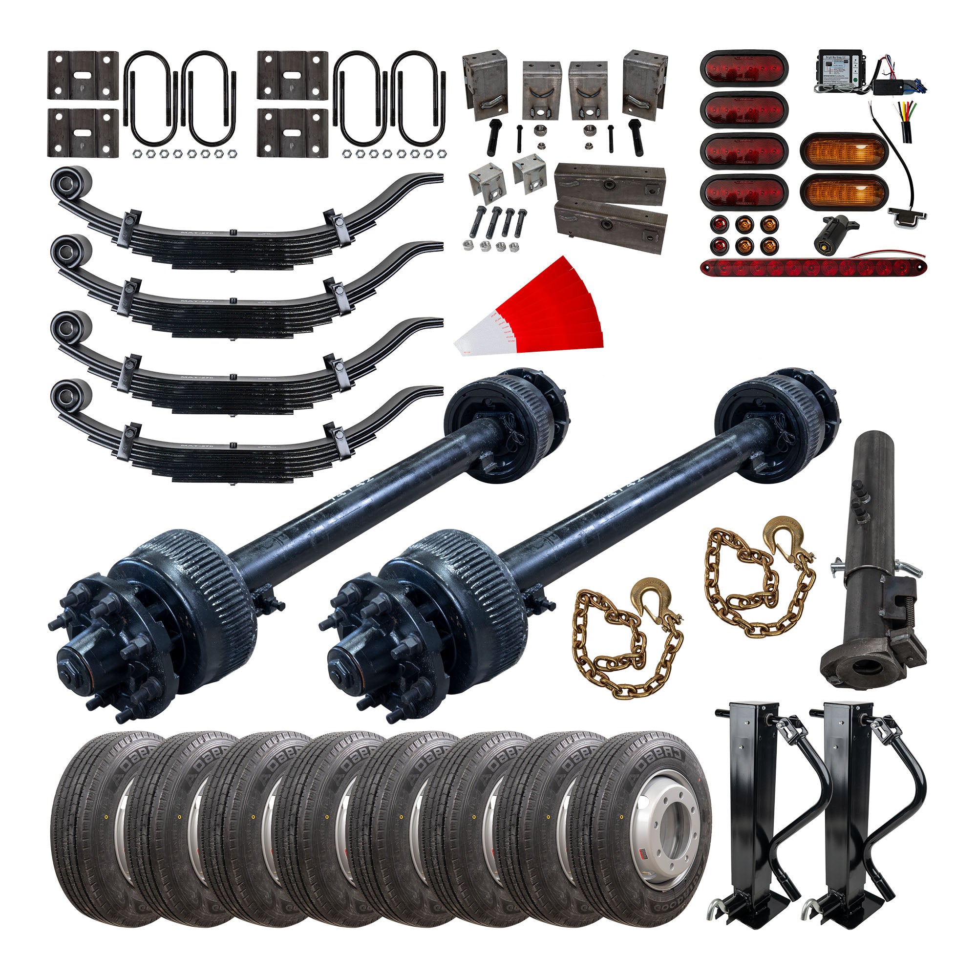 3500 lb Drop Trailer Axles