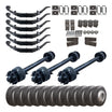 15,000 lb TK Triple Axle Trailer kit - 45K Capacity (Original Series)