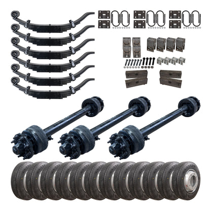 15,000 lb TK Triple Axle Trailer kit - 45K Capacity (Original Series)