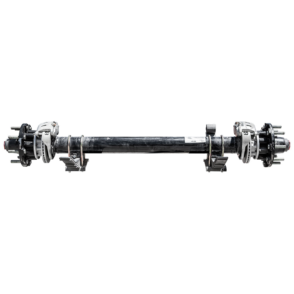 16k Lippert Trailer Axle - Sprung - 16000 lb Hydraulic Disc Brake 8 lug