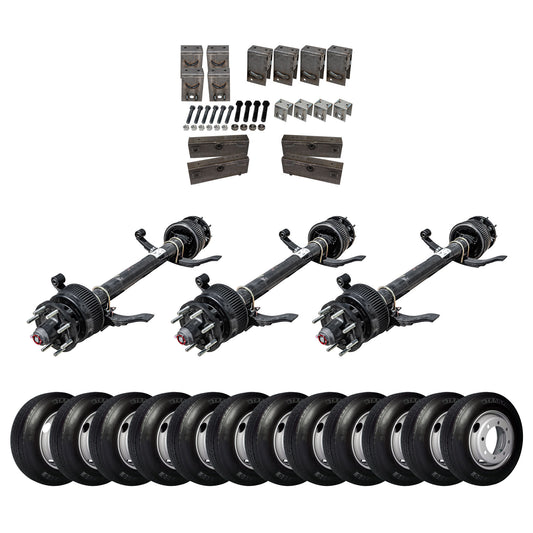 16,000 lb Lippert Triple TK Axle Trailer kit - 48K Capacity (Original Series)
