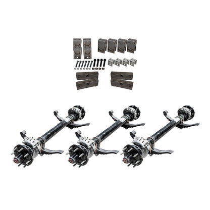 16,000 lb Lippert Triple TK Axle Hydraulic Kit - 45K Capacity (Axle Series)