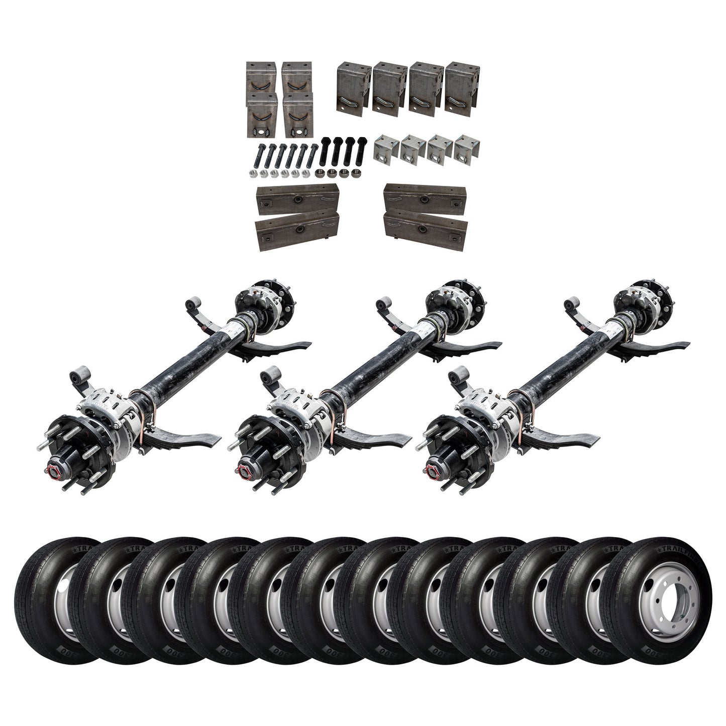 16,000 lb Lippert Triple TK Axle Hydraulic TK Trailer kit - 48K Capacity (Original Series)