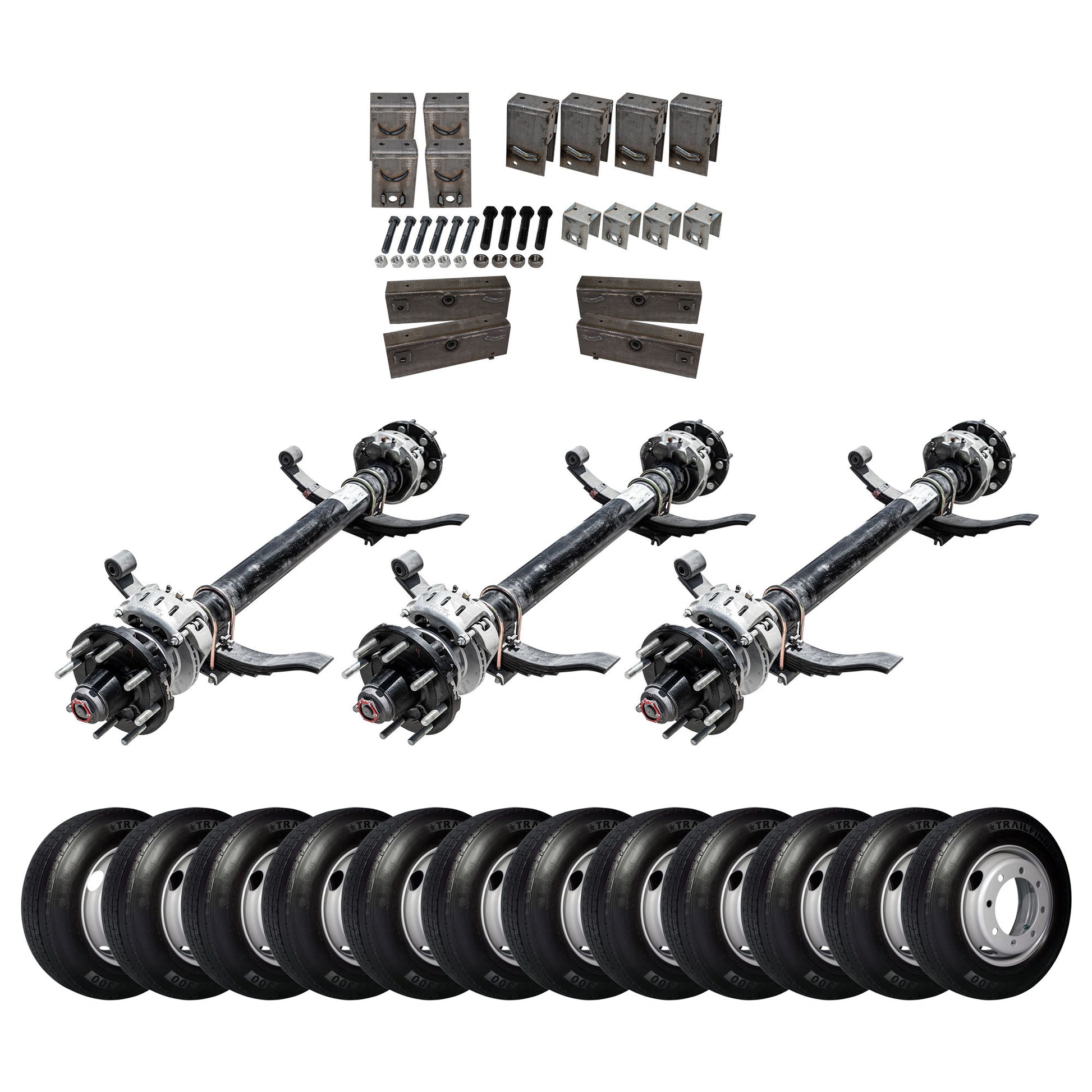 16,000 lb Lippert Triple TK Axle Hydraulic TK Trailer kit - 48K Capacity (Original Series)
