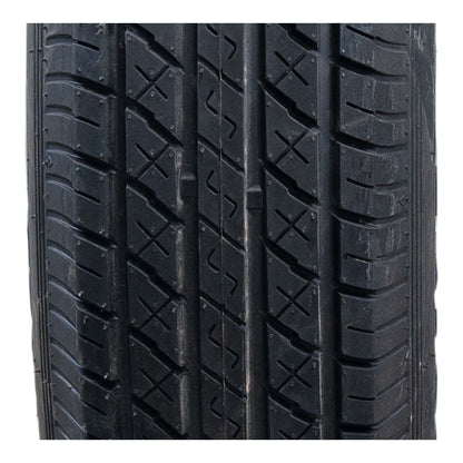 Goodride 15" 6 ply Bias Trailer Tire & Wheel - ST 205/75D15 5x4.5 Lug (Silver Mod) - The Trailer Parts Outlet