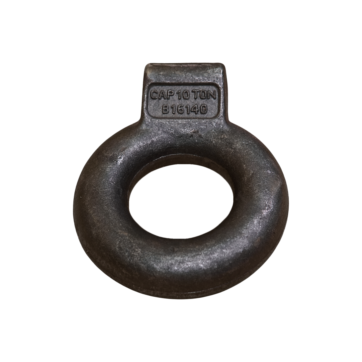 20K - 10 Ton Pintle Ring Trailer Coupler - Top View