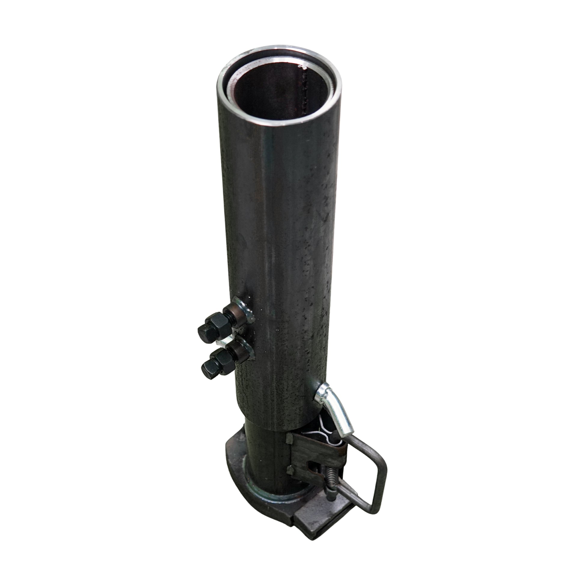 25k Gooseneck Trailer Coupler - 25000 lb Adjustable Round 2 5/16 - Top View