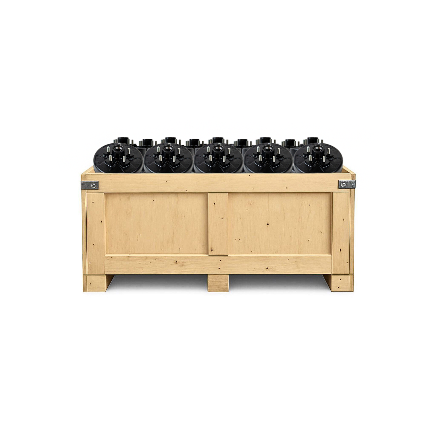 Half Crate of 3.5K Trailer Axle Hub and Drum - 5 Lug Bolt Pattern