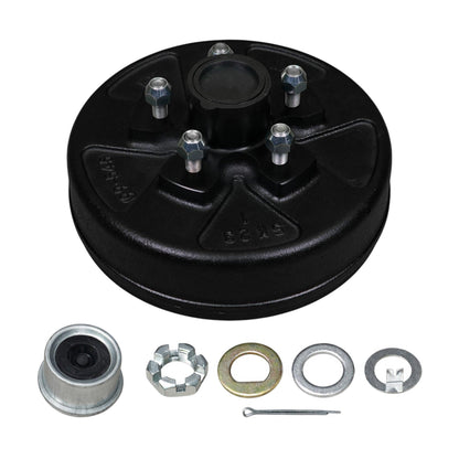 3.5k Trailer Axle Hub and Drum - 5 lug