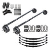 3.5k TK Heavy Duty Tandem Axle Kit - 7000 lb Capacity (Drop Axle Series)