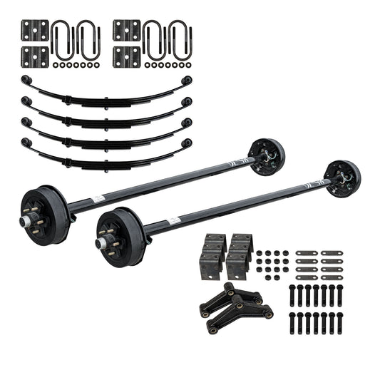 3500 lb TK Heavy Duty Tandem Axle Kit - 7K Capacity (Axle Series)