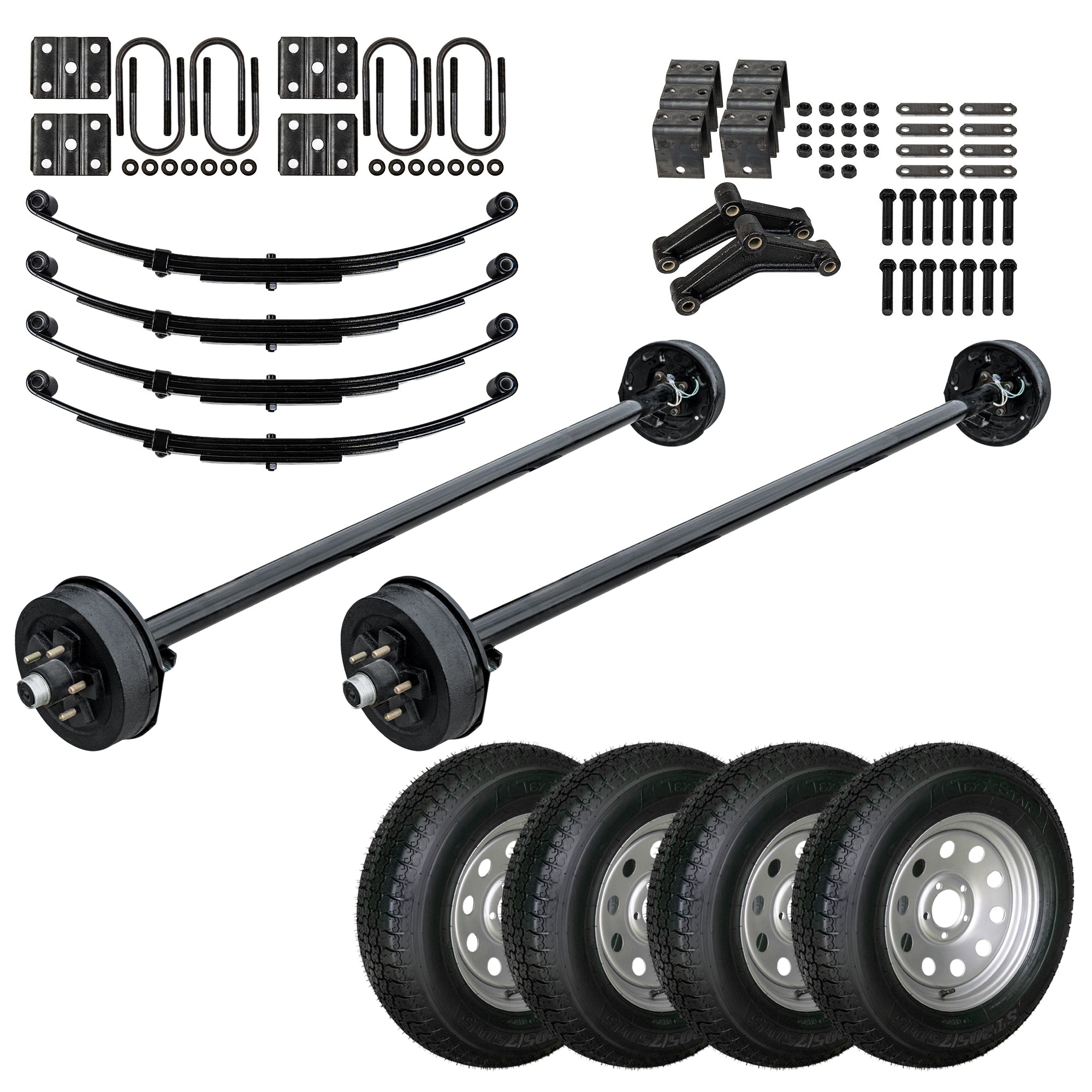 3500 lb Drop Trailer Axles