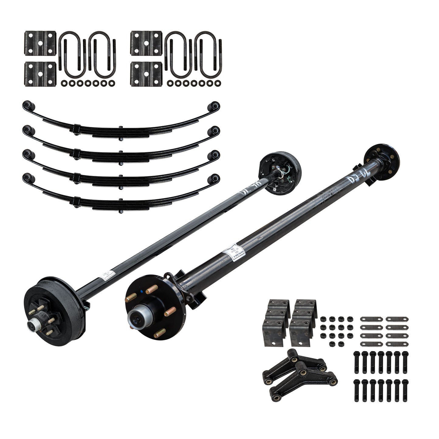 3500 lb TK Light Duty Tandem Axle Kit - 7K Capacity (Axle Series)