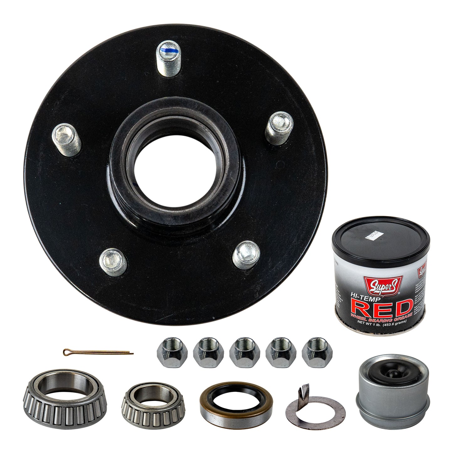 3.5k Trailer Axle Hub - 5 Lug