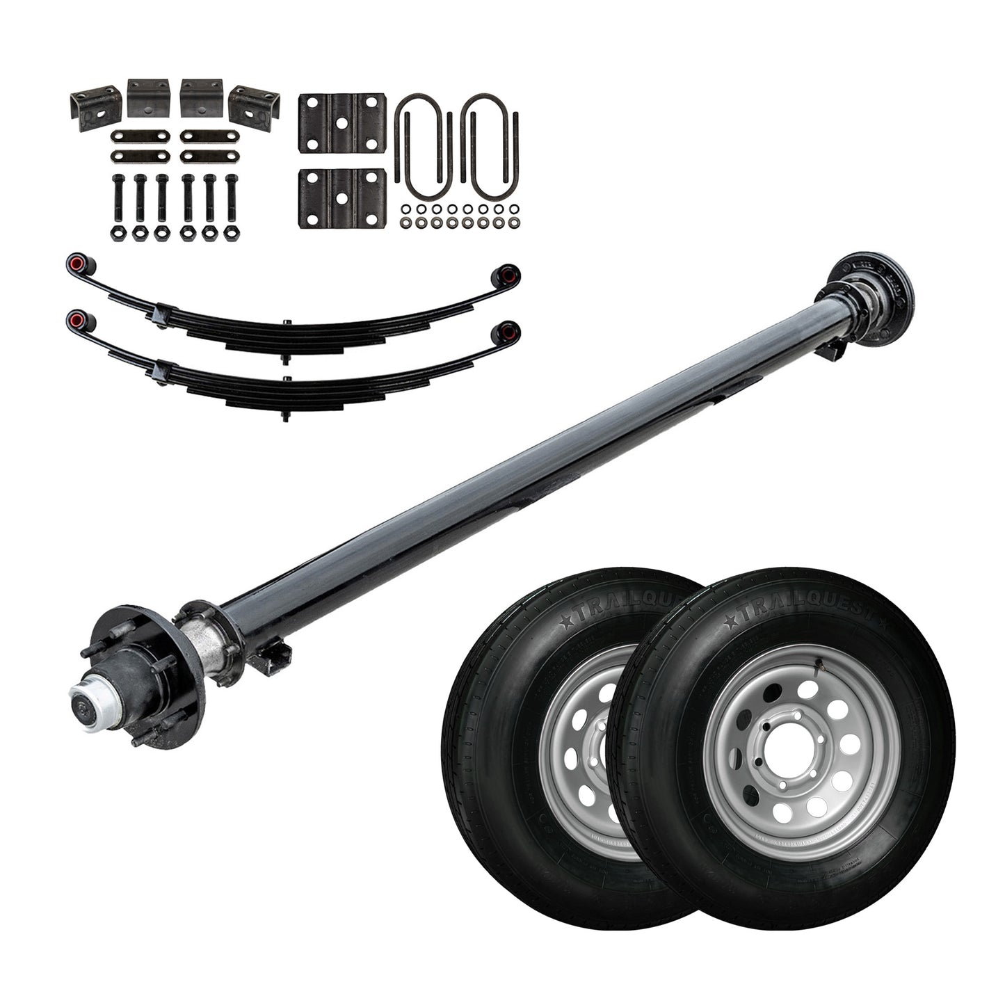 5200 lb Single Axle LD TK Trailer Kit - 5.2k Capacity - (Original Series)