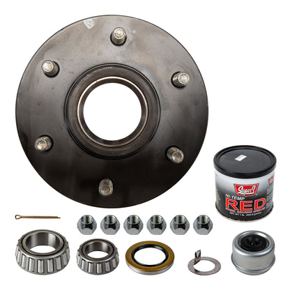 6k Trailer Axle Hub - 6 Lug