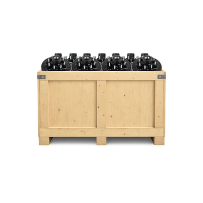 7k Crate Trailer Axle Hub and Drum - 8 Lug Bolt Pattern