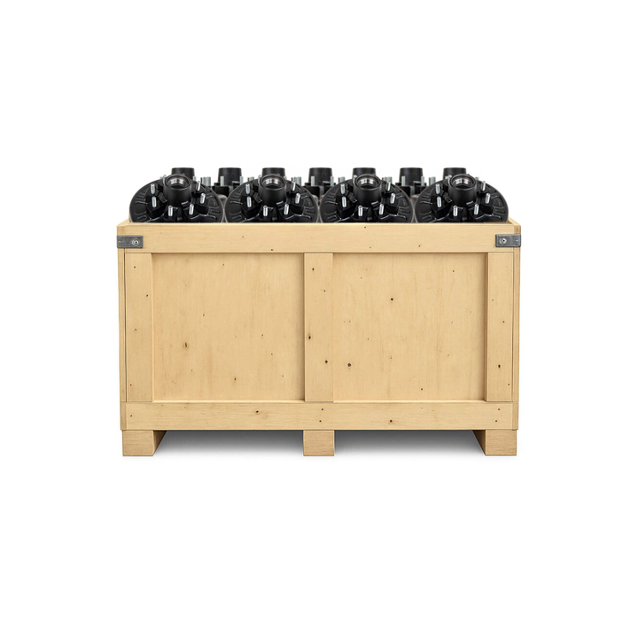 7K Trailer Axle Hub and Drum - 8x6.5 Lug 1/2" (Crate of 50)