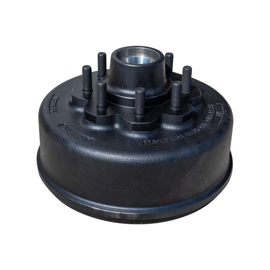 8K TK Trailer Axle Grease Hub and Drum - 8 lug - 5/8"