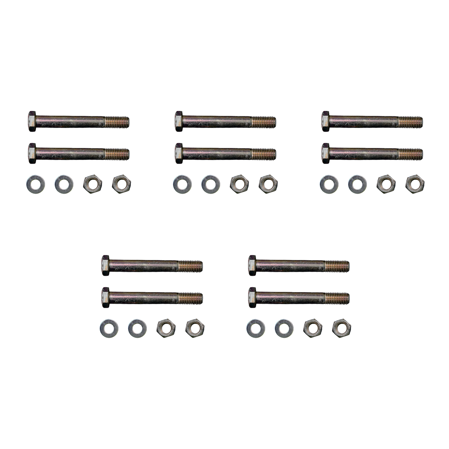 Adjustable Trailer Tongue Coupler Mounting Hardware Kit – Bolts, Nuts & Washers.