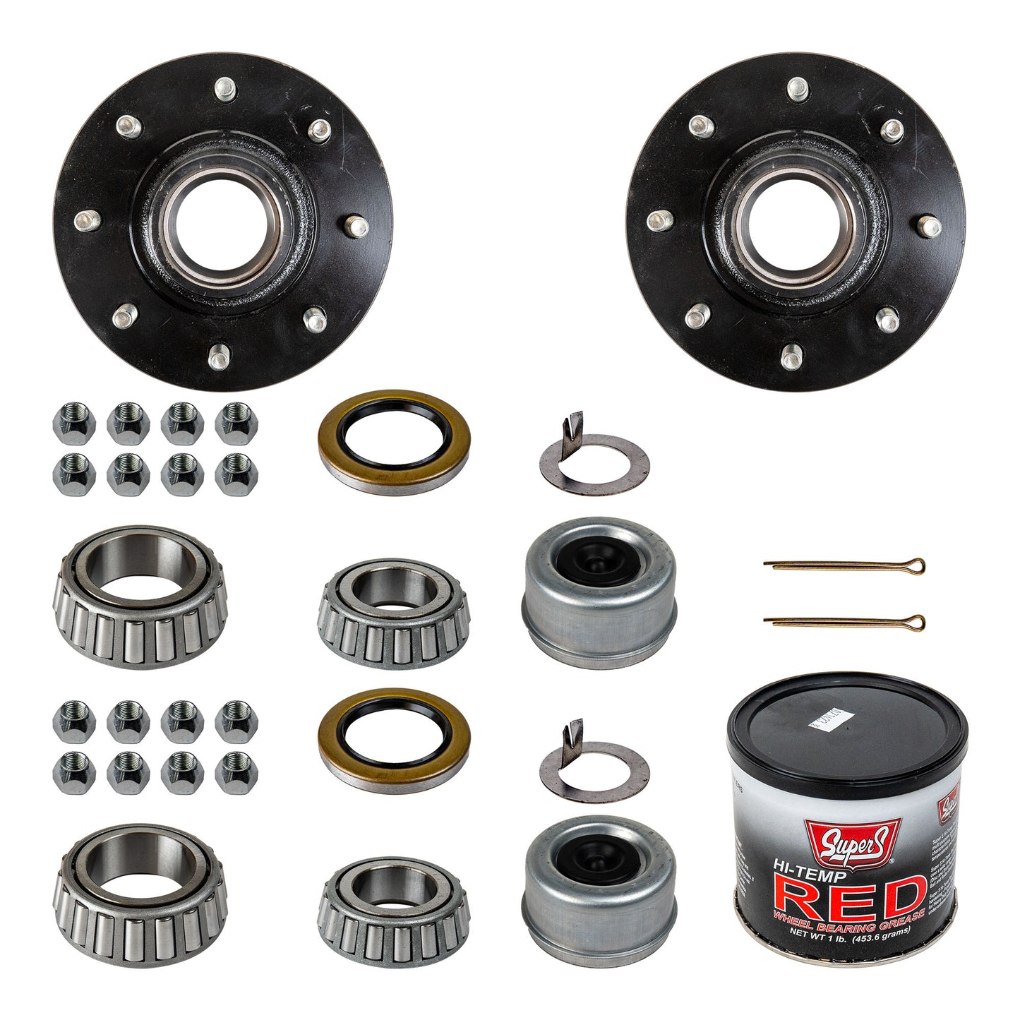 6-7k Trailer Axle Hub - 8 Lug