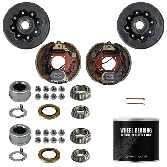 8000 lb True TK Trailer Axle Electric Brake TK Service Kit - 8k Capacity