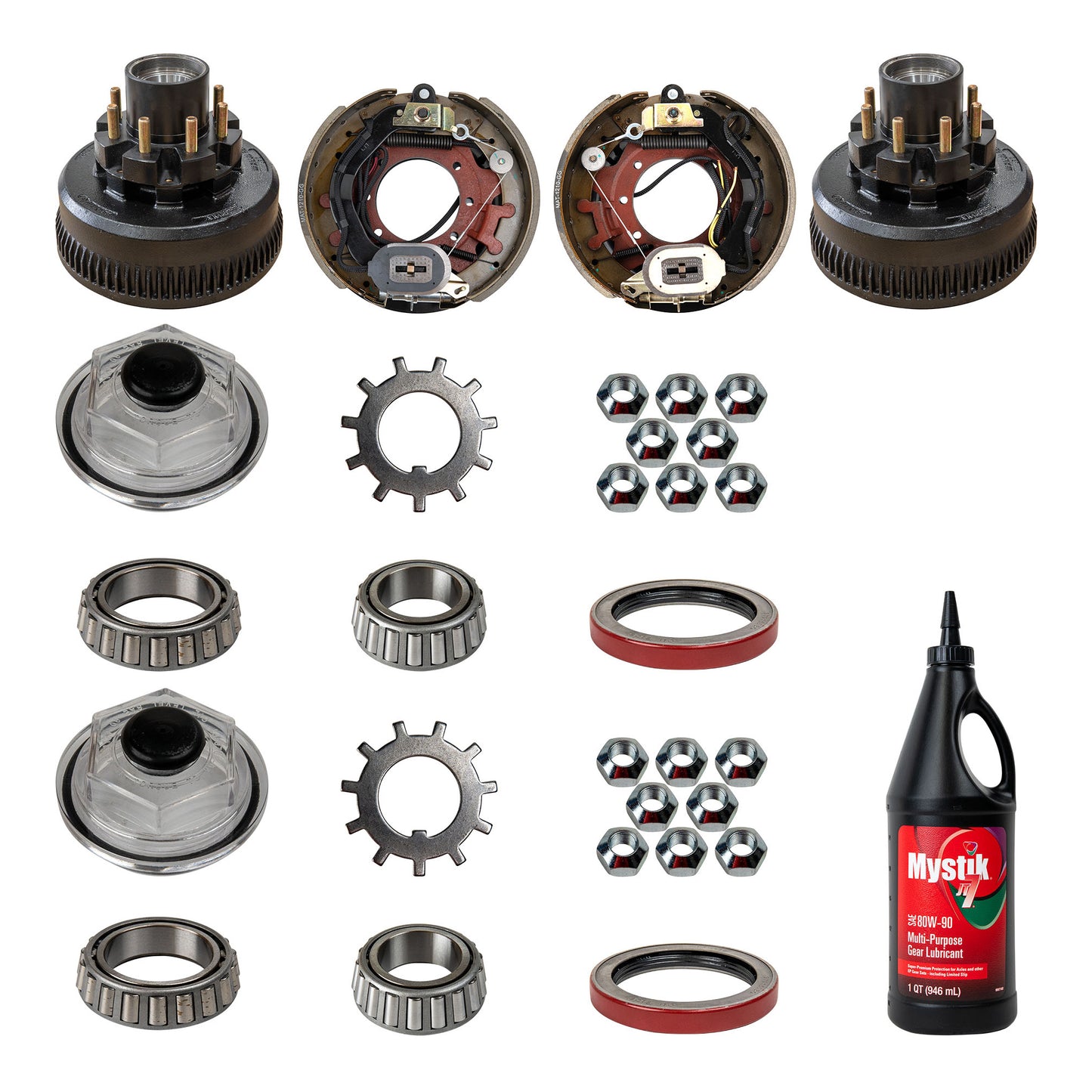 10,000 lb GD Trailer Axle Electric Brake TK Service Kit - 10k Capacity (Old Style)