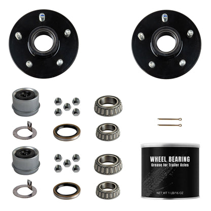 3500 lb Trailer Idler Axle TK Service Kit - 3.5k Capacity - 5 Lug Bolt Pattern