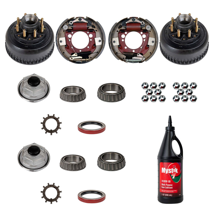 10,000 lb GD Trailer Axle Hydraulic Drum Brake TK Service Kit - 10k Capacity (New Style)