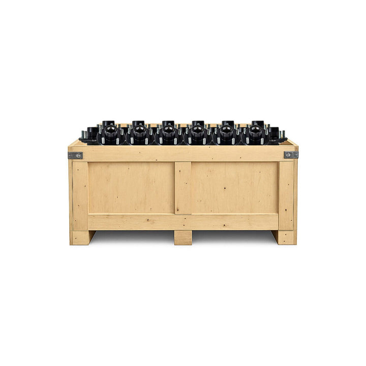 2000 lb Trailer Axle Hub - 5x4.5 Lug (Crate of 125)