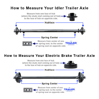 How to Measure Your Trailer Axle