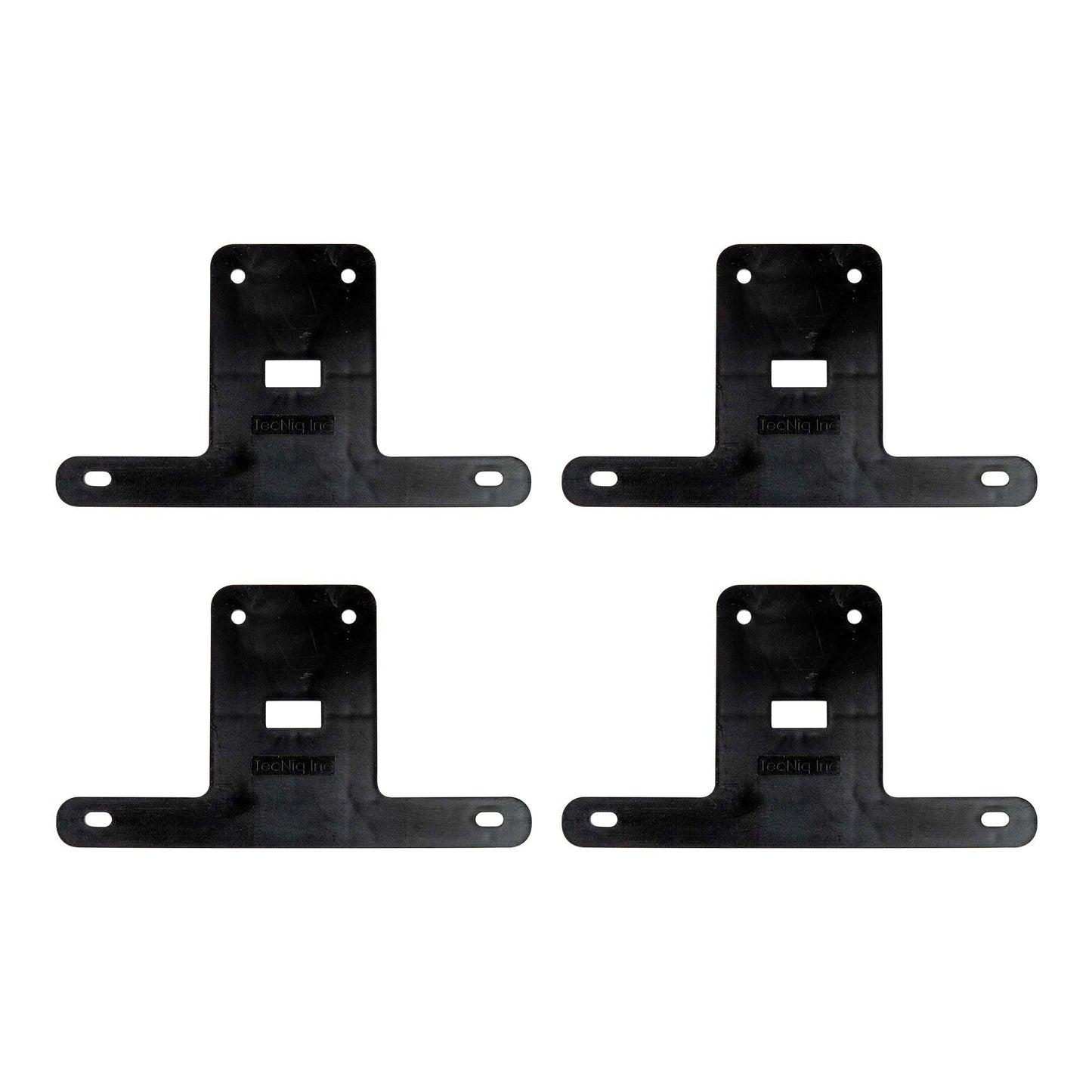 Trailer License Plate Bracket - Black