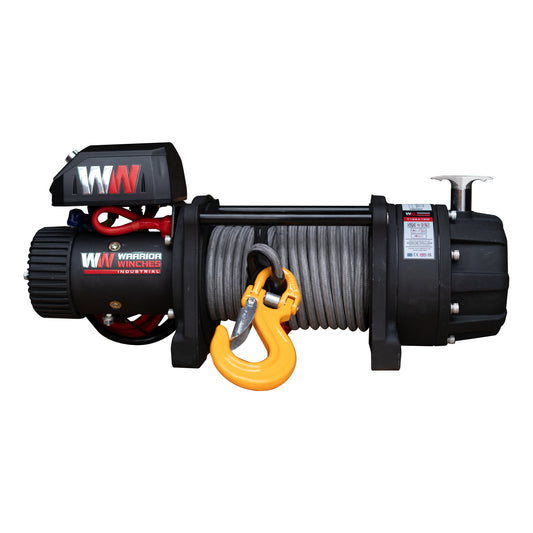 Warrior T1000 22,000lb Severe Duty 12v Electric Winch - The Trailer Parts Outlet