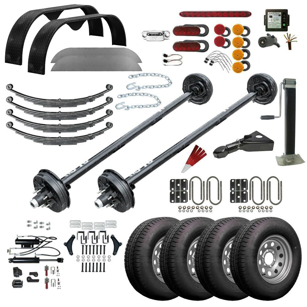 24GT - Master Plan - 24' 10.4K or 14K Gravity Tilt Car Hauler