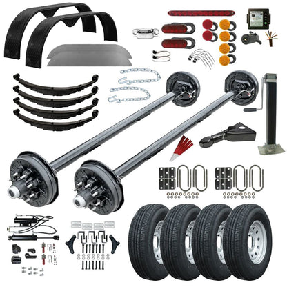 24GT - Master Plan - 24' 10.4K or 14K Gravity Tilt Car Hauler