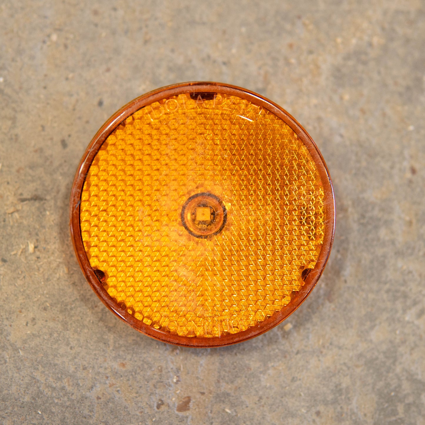 Amber 2.5" Low-Profile Side Marker W/Reflector