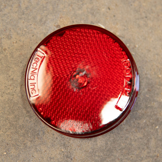 Red 2.5" Low-Profile Side Marker W/Reflector - The Trailer Parts Outlet