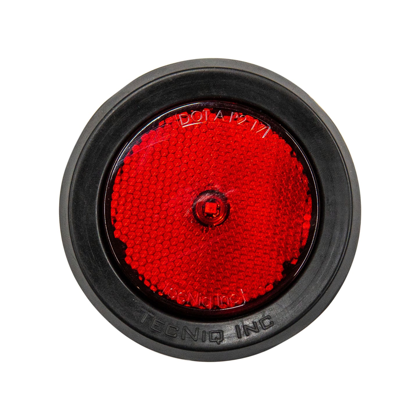 Red 2.5" Low-Profile Side Marker W/Reflector