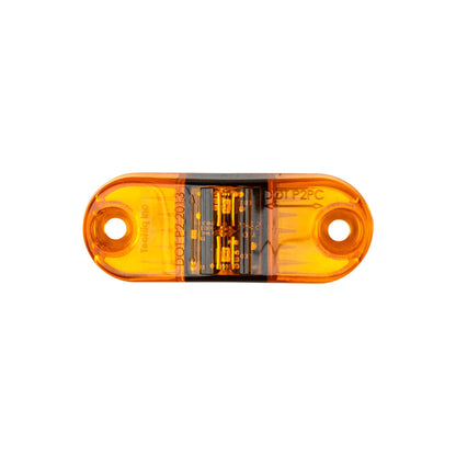 Amber P2/PC Sidemarker LED Light W/ 6" Pigtail (2 Pack)