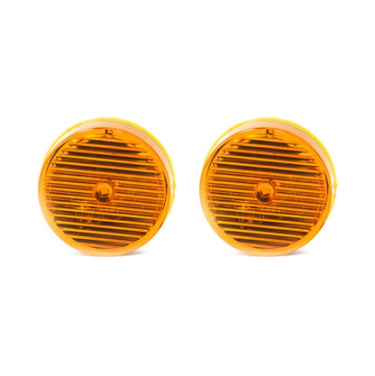2" Round Sealed LED Marker/Clearance Lights - Amber