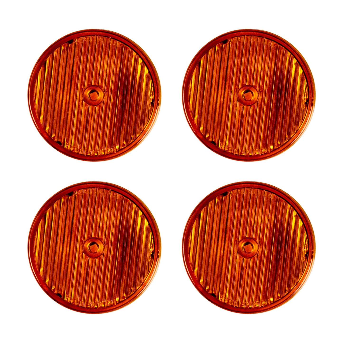 2" Round Sealed LED Marker/Clearance Lights - Amber