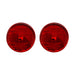 2" Round Sealed LED Marker/Clearance Lights - Red