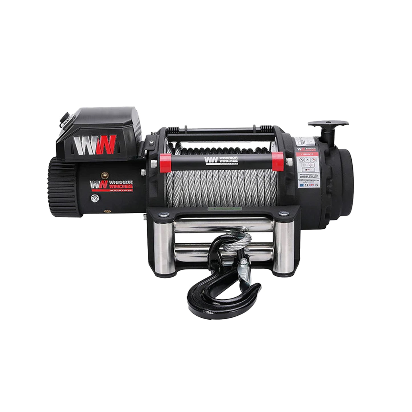 Warrior Severe Duty 18,000lb 12v Electric Winch