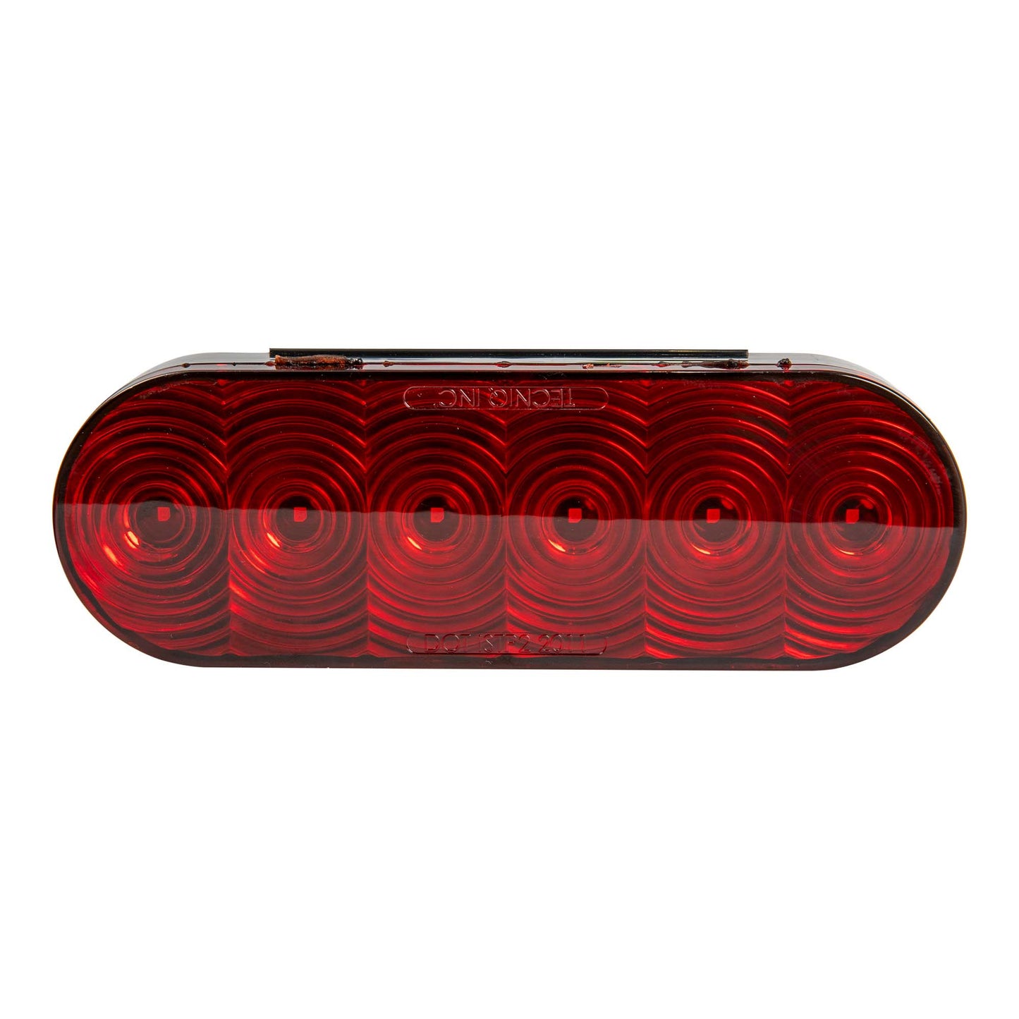 Red 6in Oval LED S/T/T Light