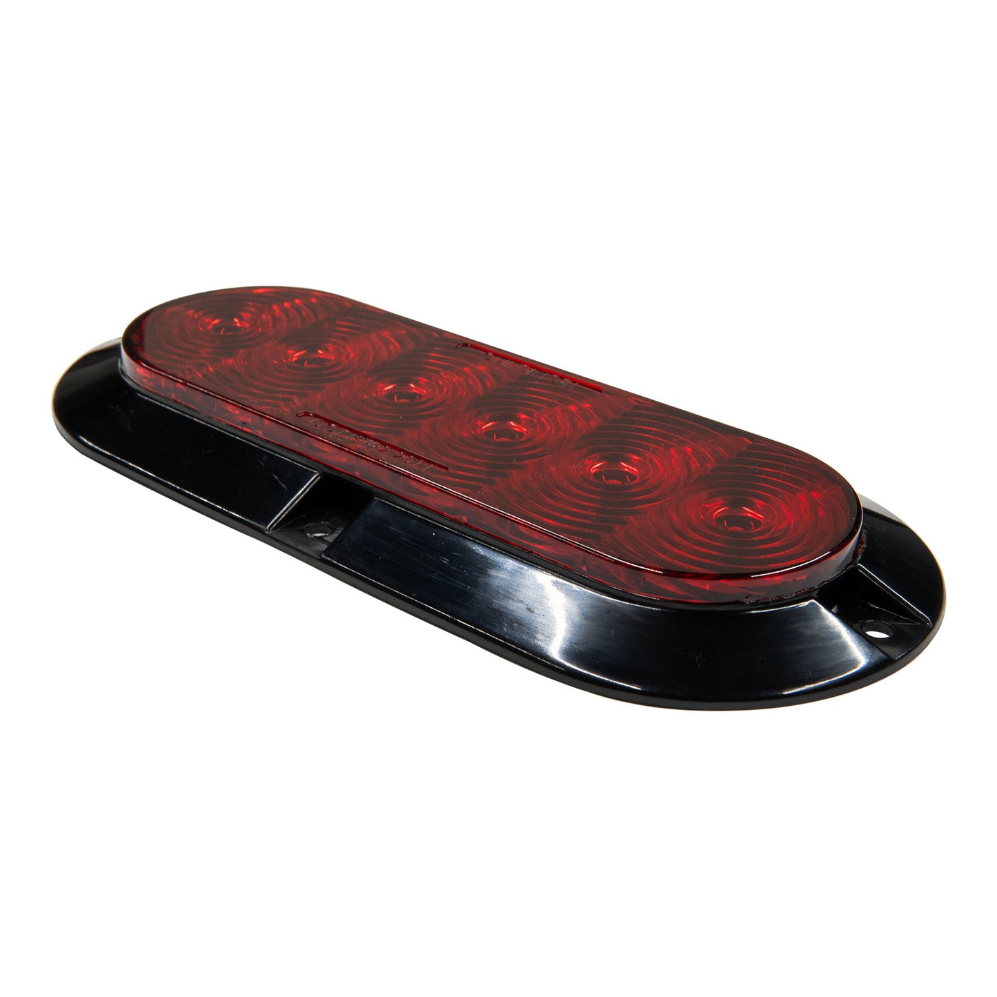 Surface Mount Red 6in Oval S/T/T Light