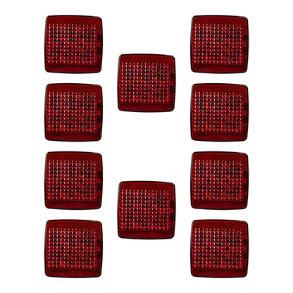 LED Combination Tail Lights -RH Case (10) - Red