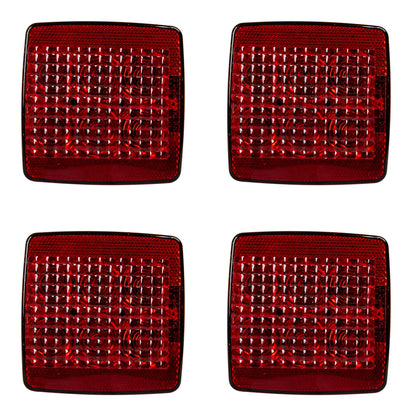 LED Combination Tail Lights -RH - Bundle (4) Red